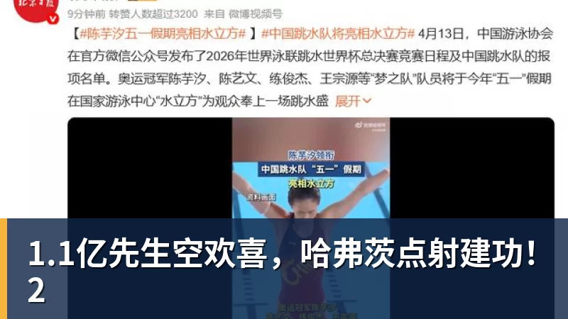 华体会体育1.1亿先生空欢喜，哈弗茨点射建功！2